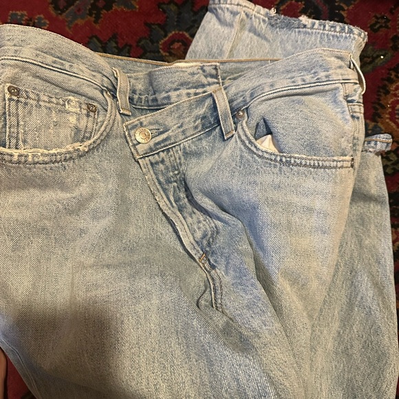 AGOLDE criss cross jeans - Picture 6 of 7